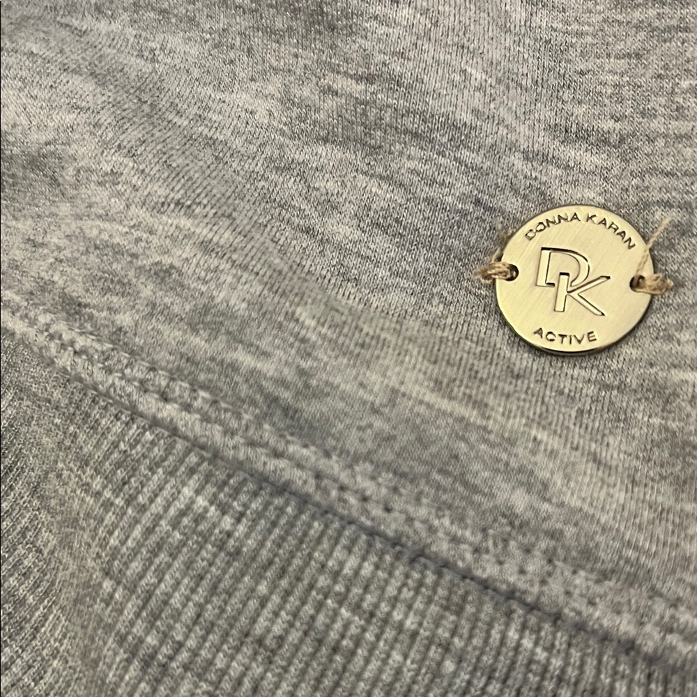 Gray Oversized Long Sleeve swing tunic - Picture 3 of 5